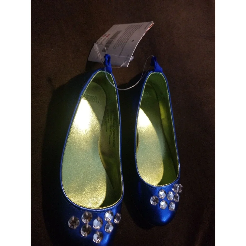 Gymboree color happy blue‎ shoes 9 nwt